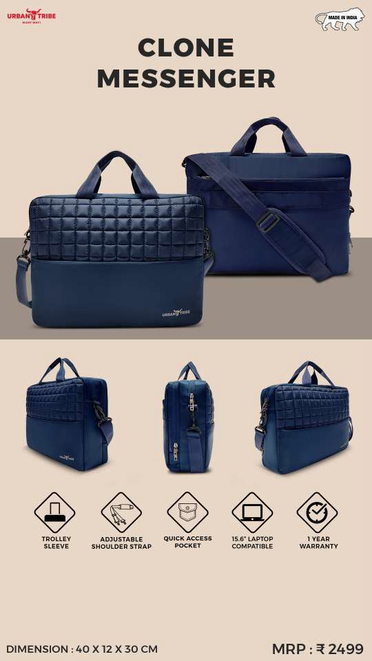 CLONE MESSENGER Laptop Bag